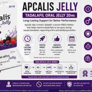 Apcalis Jelly tadalafil oral jelly educational guide for erectile dysfunction