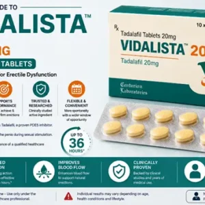 Vidalista 20mg tadalafil educational guide for erectile dysfunction